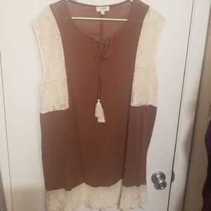 Lacy tunic